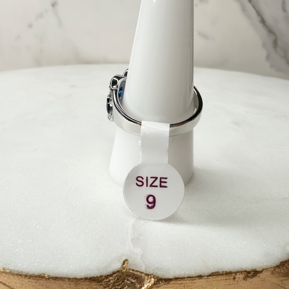 Bomb Party September Drops Of Perfection Sapphire Ring RBP8135 Size 9 NWT - Picture 5 of 6